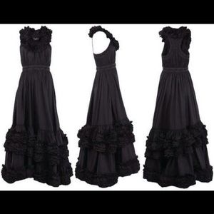 All Saints black maxi dress size 10 US 6 NEW